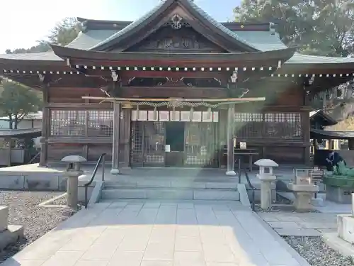 岡田神社の本殿・本堂