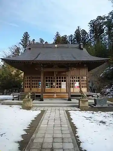 浮島神社の本殿・本堂
