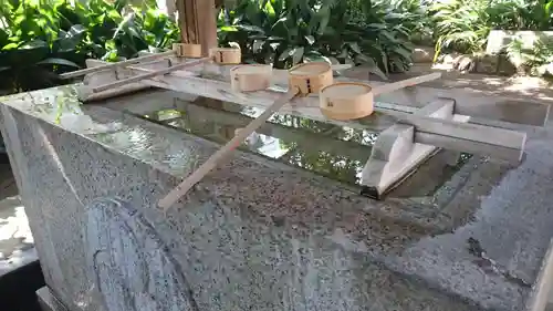 奥澤神社の手水舎