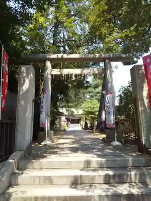 下神明天祖神社の鳥居
