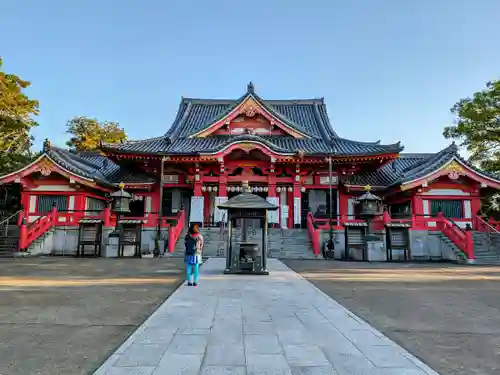 甚目寺の本殿・本堂