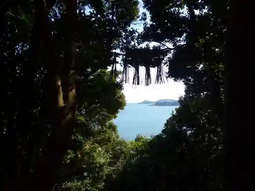 伊射波神社の景色