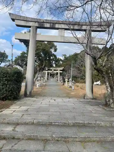 三宅八幡宮の鳥居