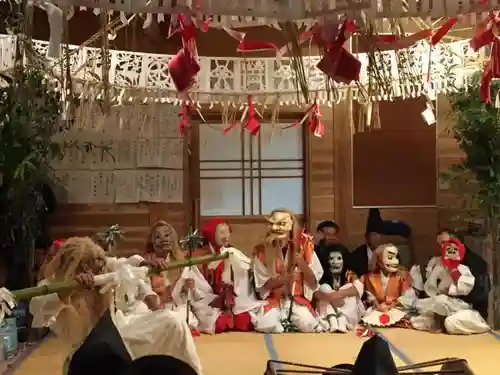 秋元神社の神楽