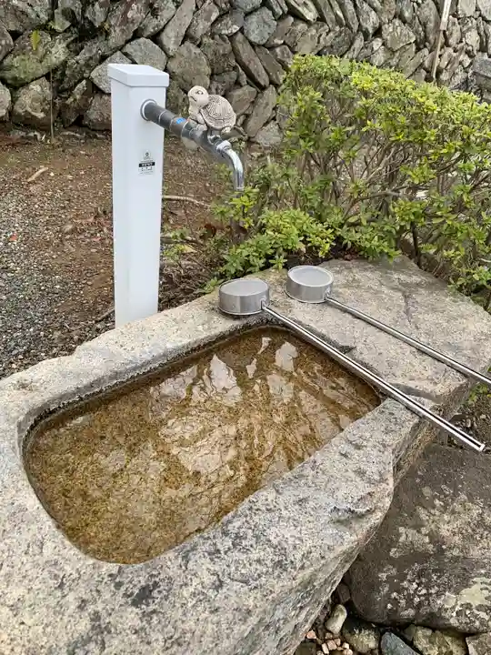 出雲大社山口分院の手水舎
