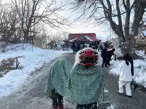 釧路一之宮 厳島神社の初詣