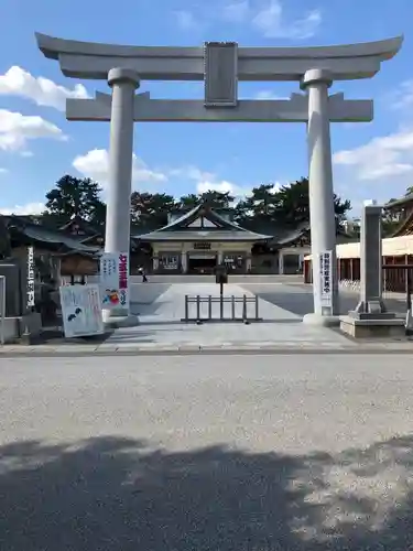 廣島護國神社の鳥居