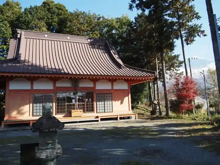 芝山浅間神社の本殿・本堂