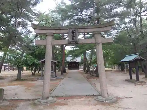 松原神社の鳥居