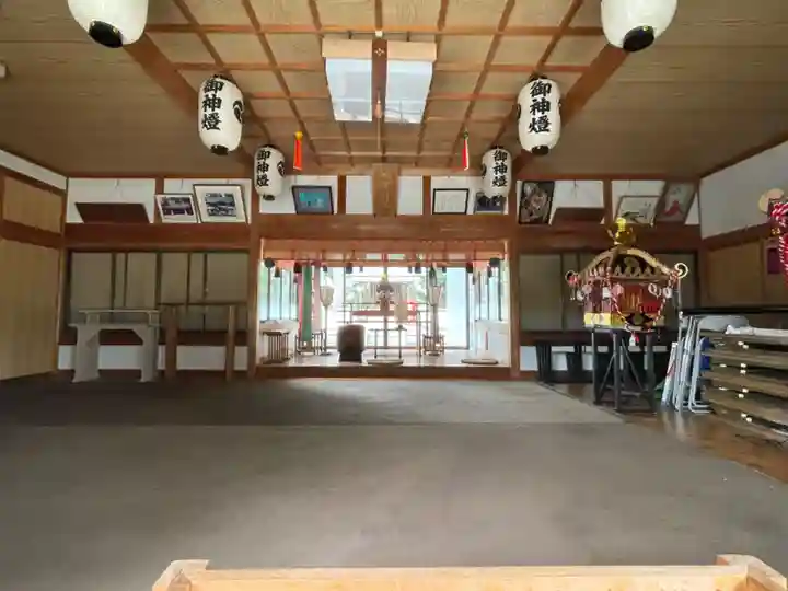 川俣神社の本殿・本堂