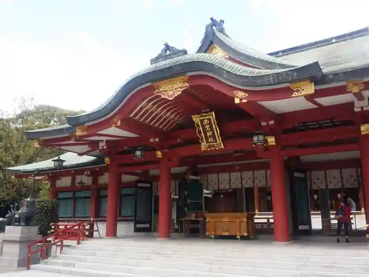 西宮神社の本殿・本堂