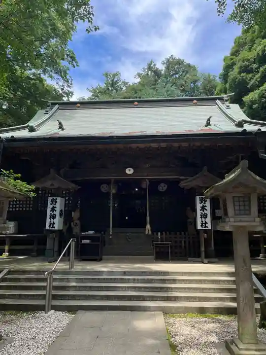 野木神社の本殿・本堂