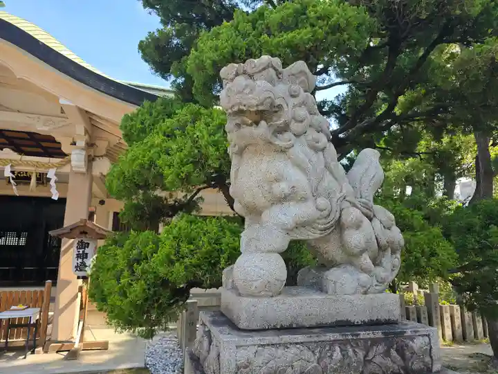 大江神社の狛犬