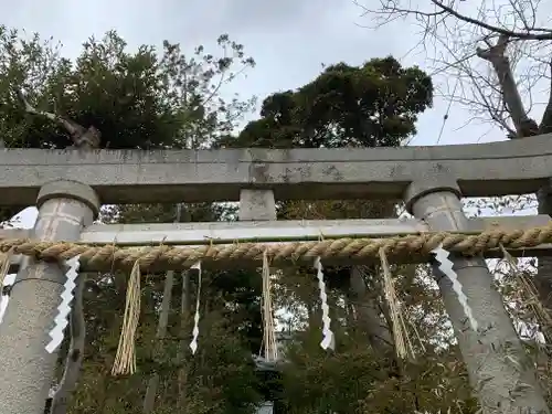 青麻神社の鳥居