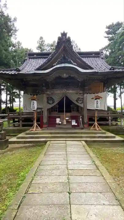 守りの神 藤基神社の本殿・本堂