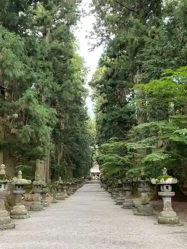 北口本宮冨士浅間神社の景色