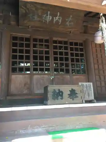 右内神社の本殿・本堂