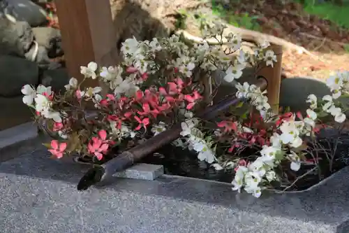 高司神社〜むすびの神の鎮まる社〜の手水