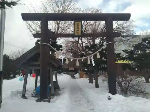 福住厳島神社の鳥居