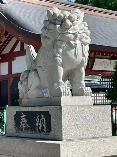 北海道護國神社の狛犬