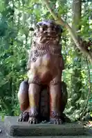 熊野神社の狛犬