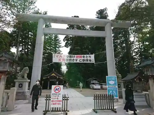 白山比咩神社の鳥居