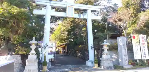 検見川神社の鳥居