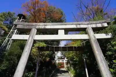 二本松神社の鳥居