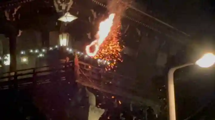 東大寺 二月堂のお祭り