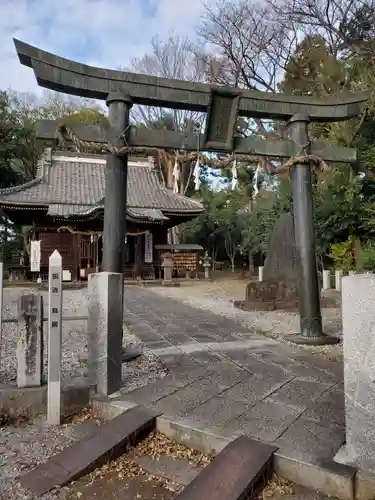 佐野赤城神社の鳥居