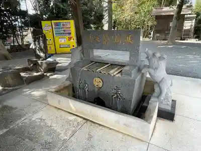 葛原八幡神社の手水舎