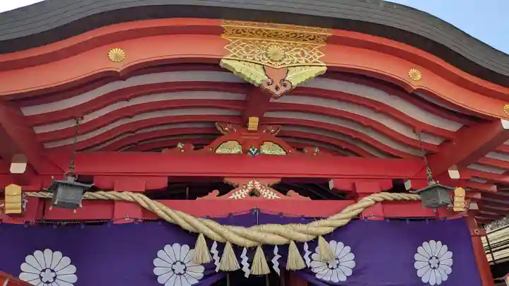 宮城縣護國神社の本殿・本堂