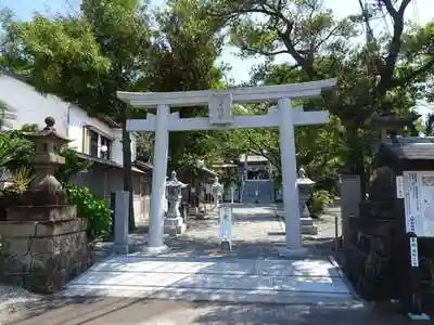 駒宮神社の鳥居