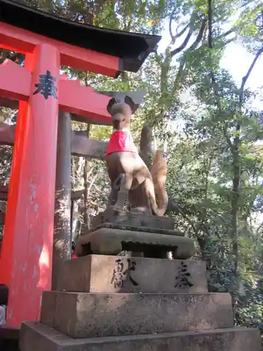 伏見稲荷大社の狛犬