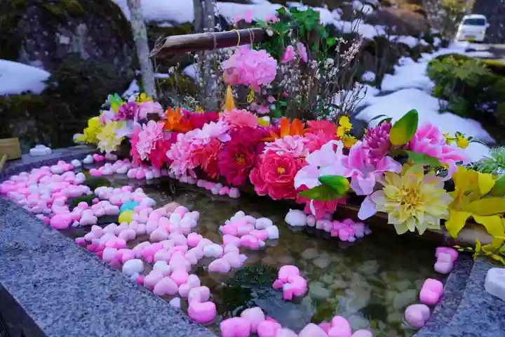 陽林寺の手水舎