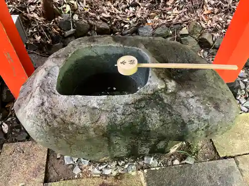 椎葉厳島神社の手水