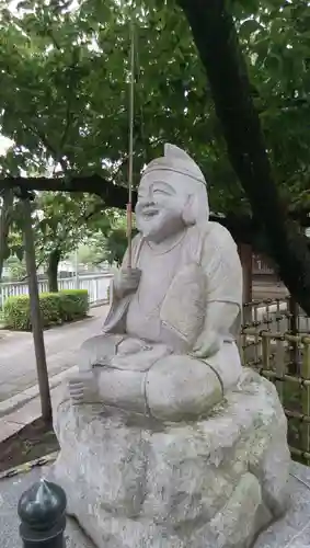 荏原神社の像