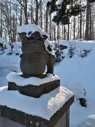 上野幌神社の狛犬