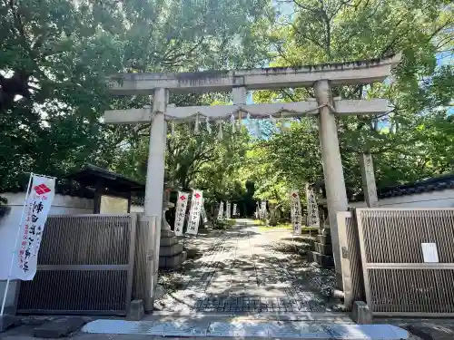 刺田比古神社の鳥居