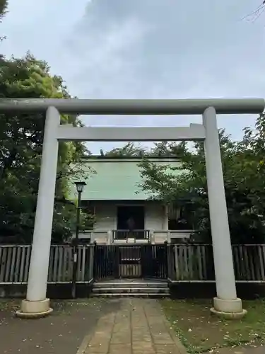 天祖神社の鳥居