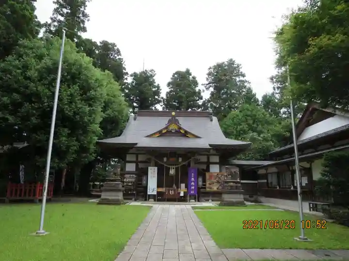 鏡石鹿嶋神社 *安産・開運・勝利の神さま*の本殿・本堂