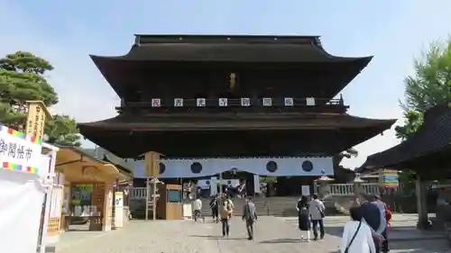 善光寺の山門・神門