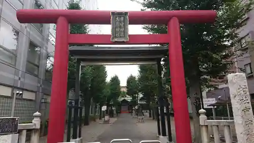 市守大鳥神社の鳥居