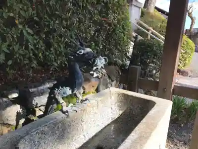 住吉大伴神社の手水舎