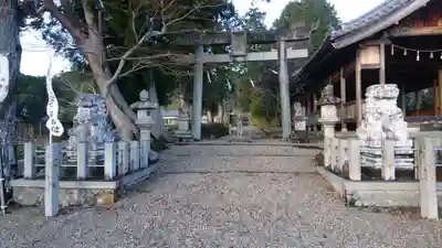 八幡神社(武芸八幡宮)の鳥居