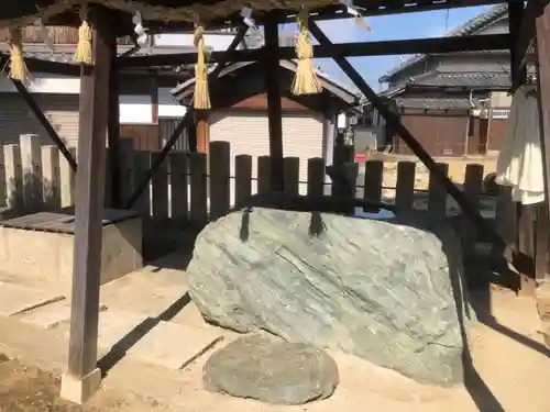波多神社の手水舎