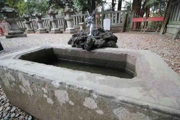 仙波東照宮の手水舎