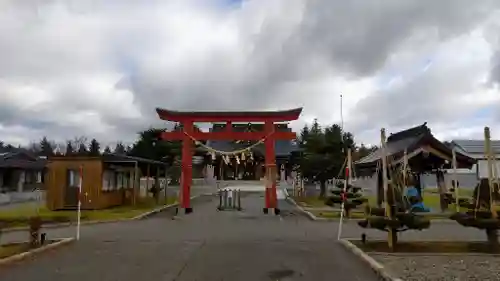 美瑛神社の鳥居