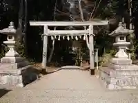 川添神社の鳥居