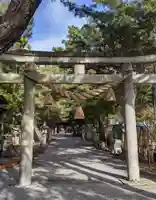 建部大社の鳥居